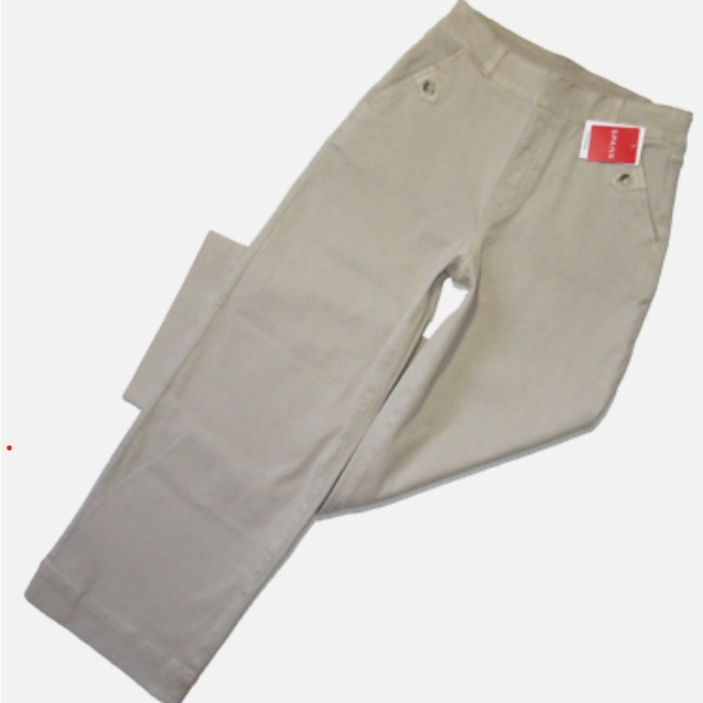 SPANX Tan Chinos Classic Straight Leg